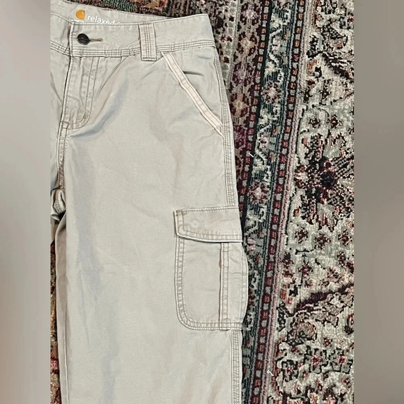 Ladies Carhartt Cargo Pants - Picture 7 of 12